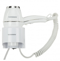 Фен для волос настенный SONNEH HD-2206 SUPER POWER, (1850Вт). Белый, 3 темп.режима 608482/ 03604 Фен для волос настенный SONNEH HD-2206 SUPER POWER, (1850Вт). Белый, 3 темп.режима 608482/ 03604