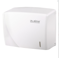 Диспенсер для полотенец LAIMA PROFESSIONAL ORIGINAL, H3,V-сложения, белый, ABS, 605761