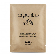 Губка для обуви Organica, в саше, 50/500 3404/ 03758 Губка для обуви Organica, в саше, 50/500 3404/ 03758